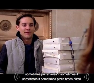 披萨送货标题