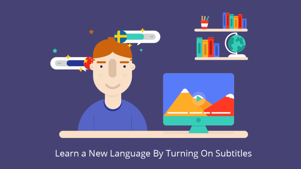 打开字幕学习一门新语言