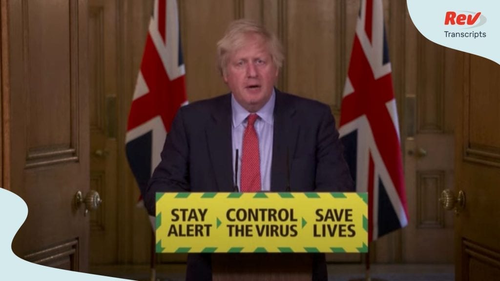 Boris Johnson UK Coronavirus Briefing May 25