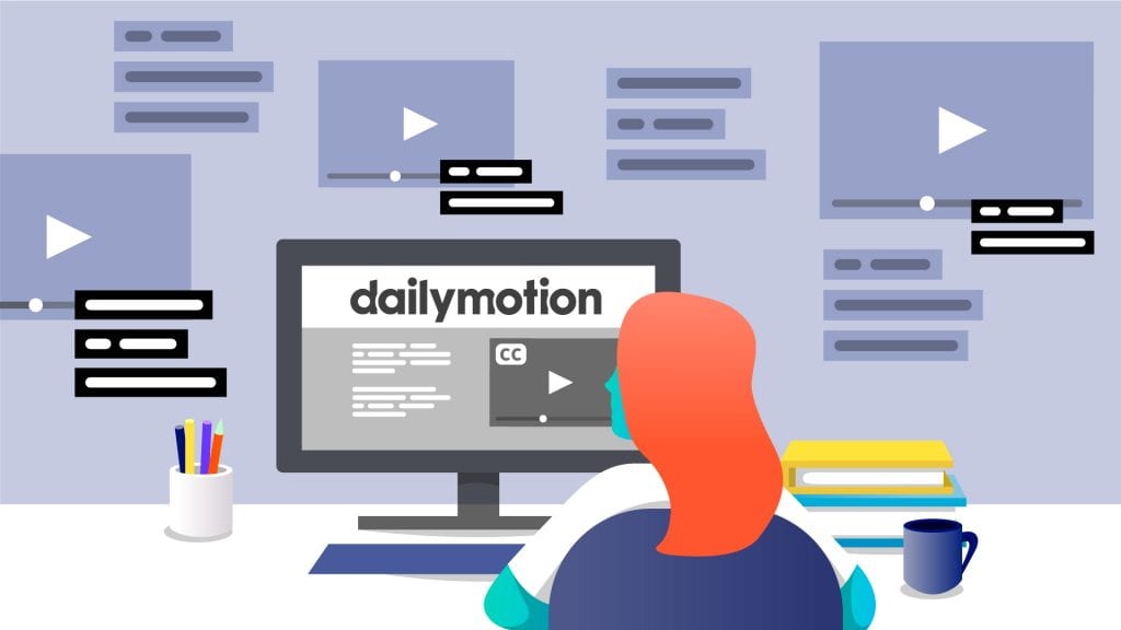 如何添加字幕和字幕的Dailymotion视频