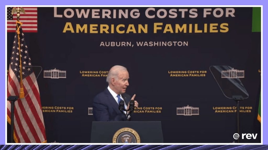 拜登总统就降低美国家庭成本发表讲话