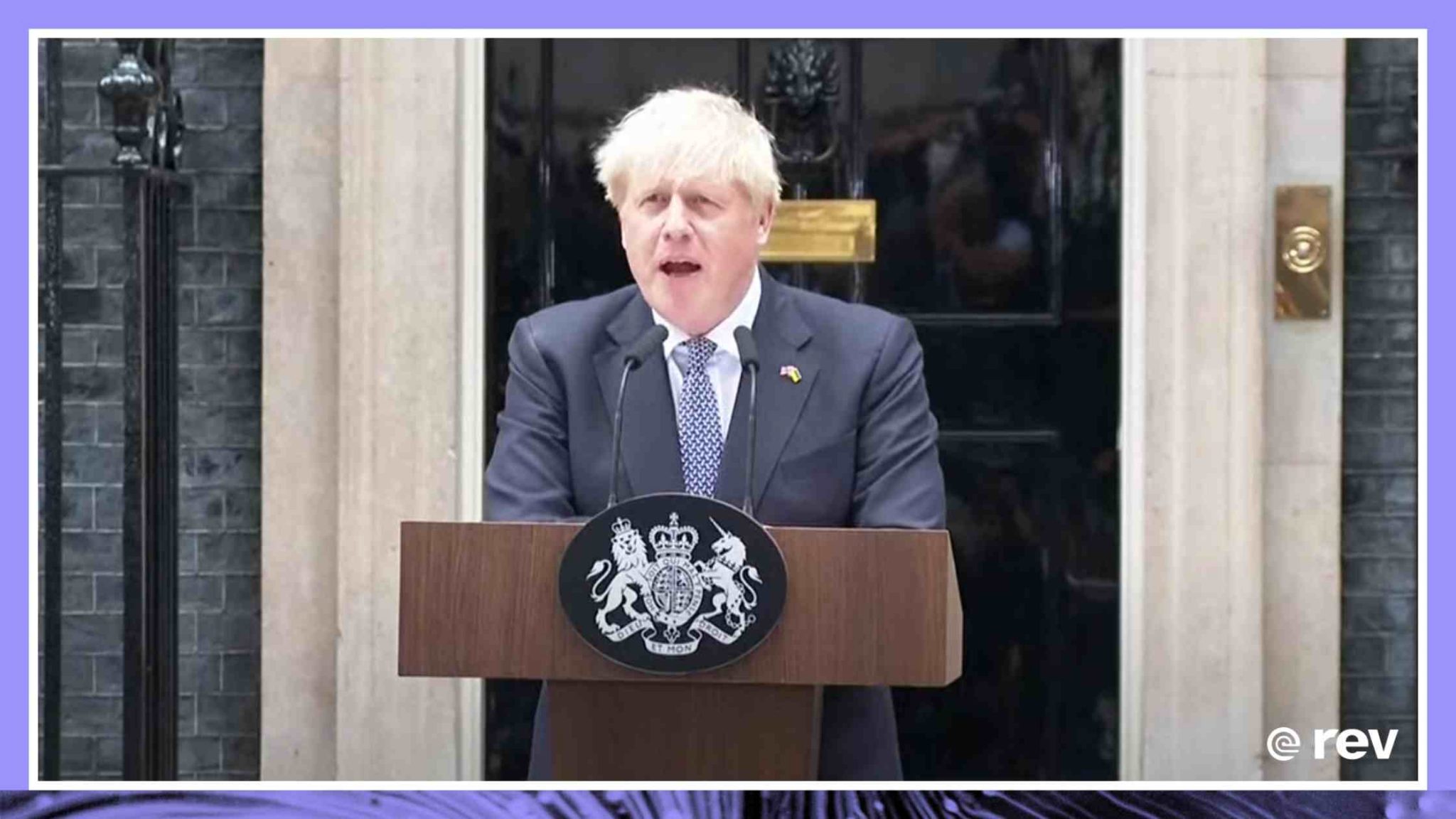 Boris Johnson resigns as British prime minister 7/07/22 Transcript