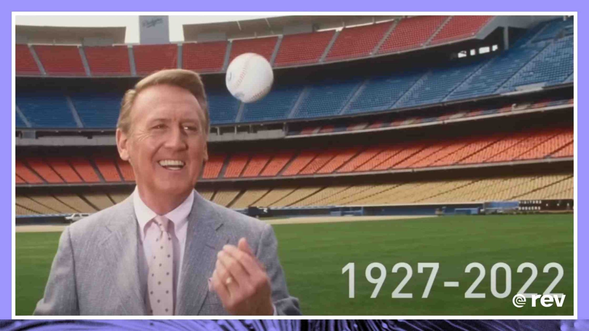 ClutchPoints on X: Vin Scully, the legendary broadcaster for the