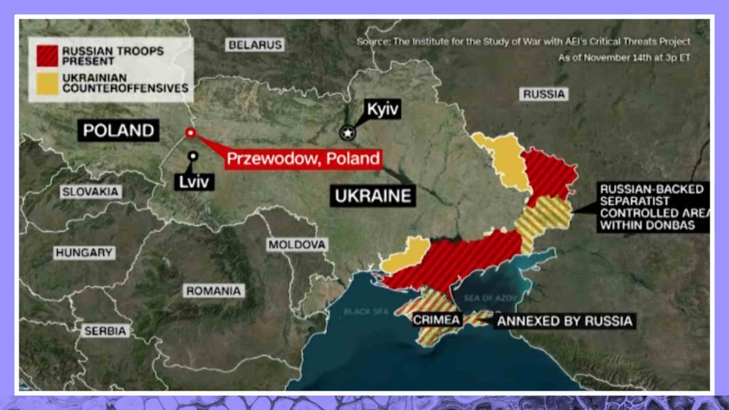 美国情报机构认为乌克兰发射的导弹落在波兰境内