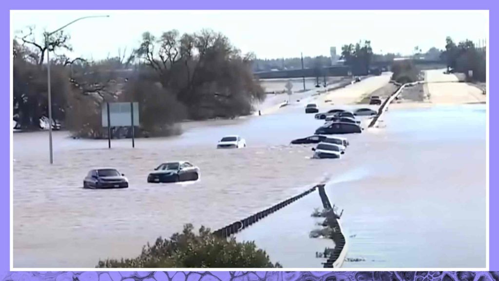 加州极端风暴引发致命洪水