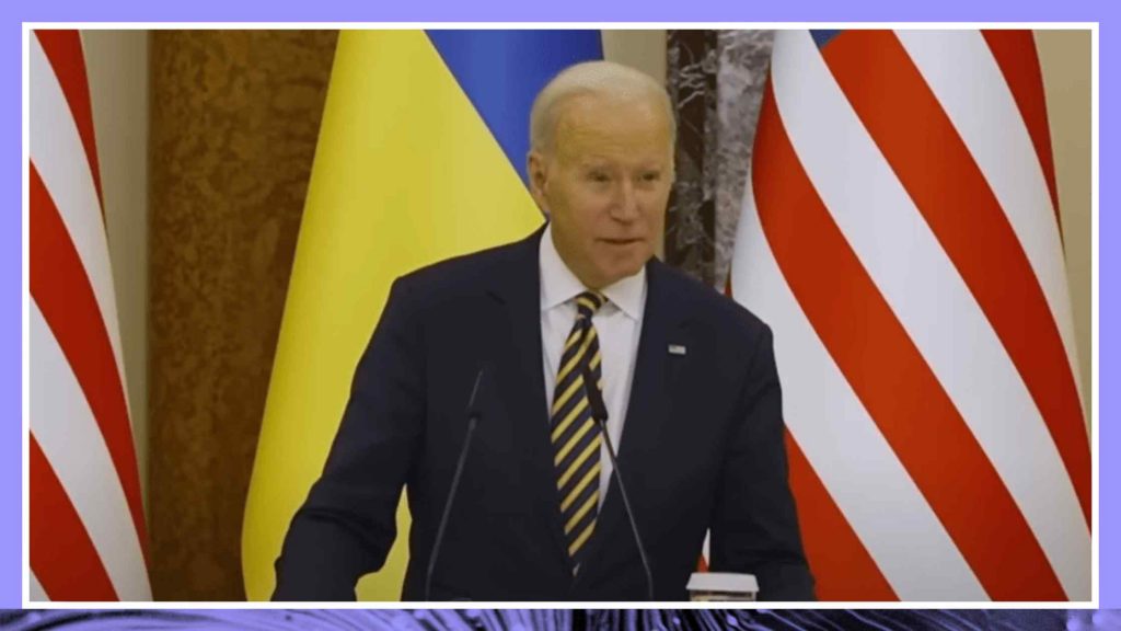 美国总统拜登突然访问乌克兰