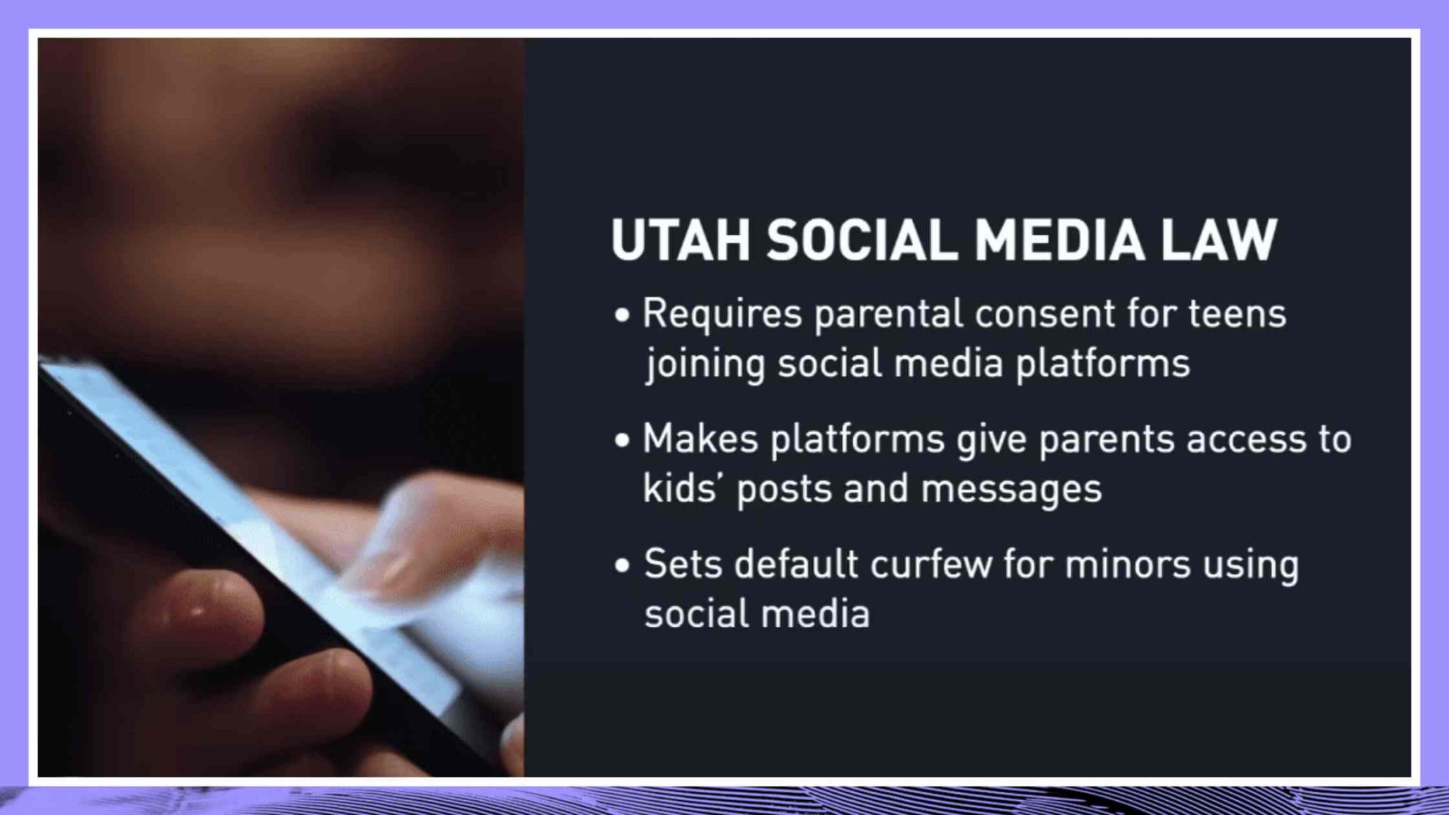 犹他州法律可能大幅限制青少年访问社交媒体成绩单