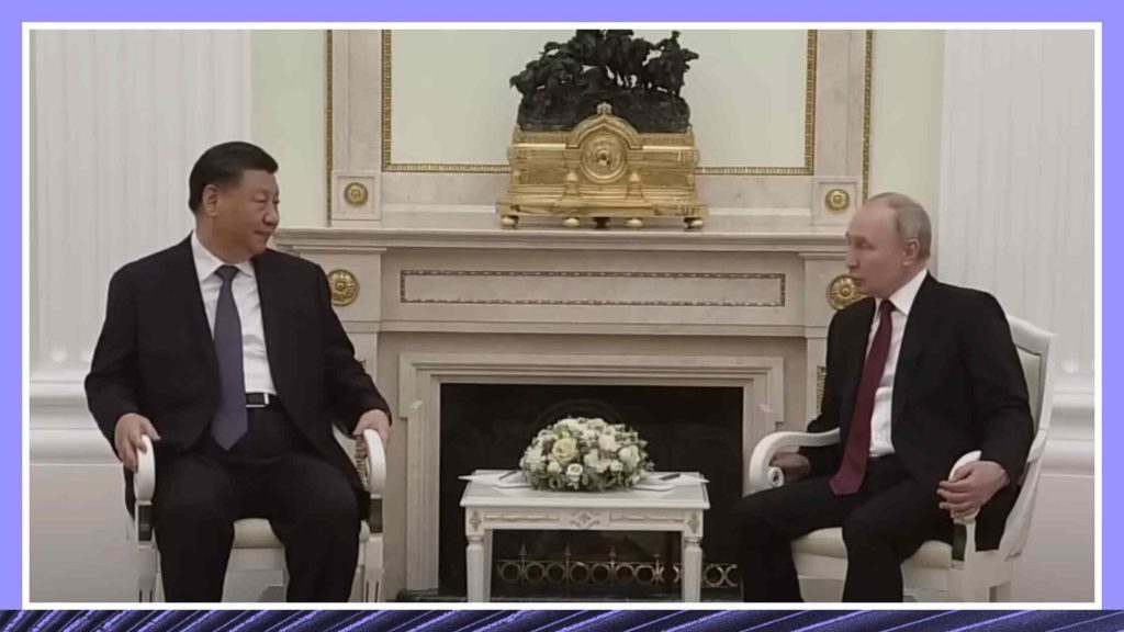 中国主席在俄罗斯会见普京，两国加强合作