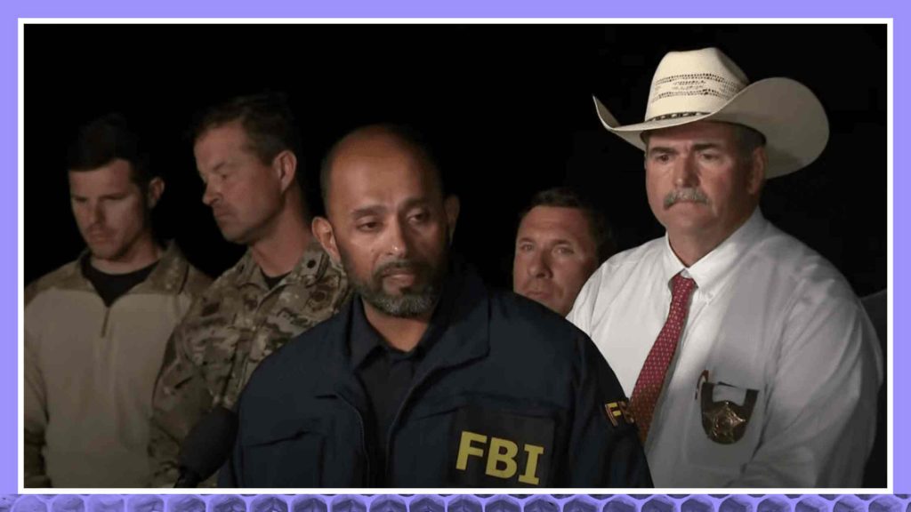 联邦调查局在逮捕德克萨斯州大规模枪击案嫌疑人后举行新闻发布会