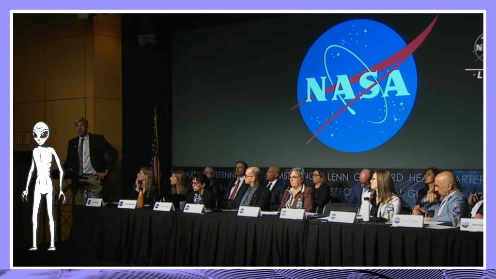 美国宇航局就不明飞行物举行首次公开会议